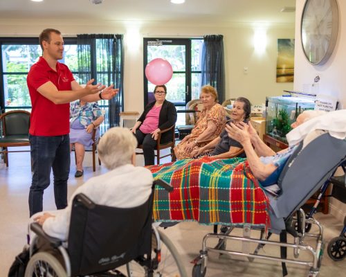 Loreto Nursing Home Exercise Class